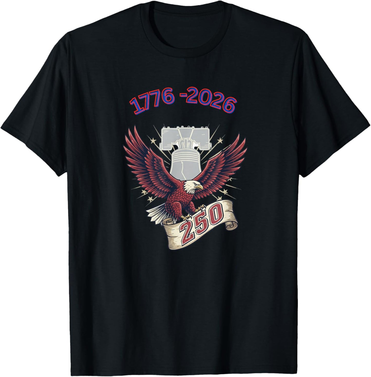 America 250 T-Shirt - T-Shirt | Black