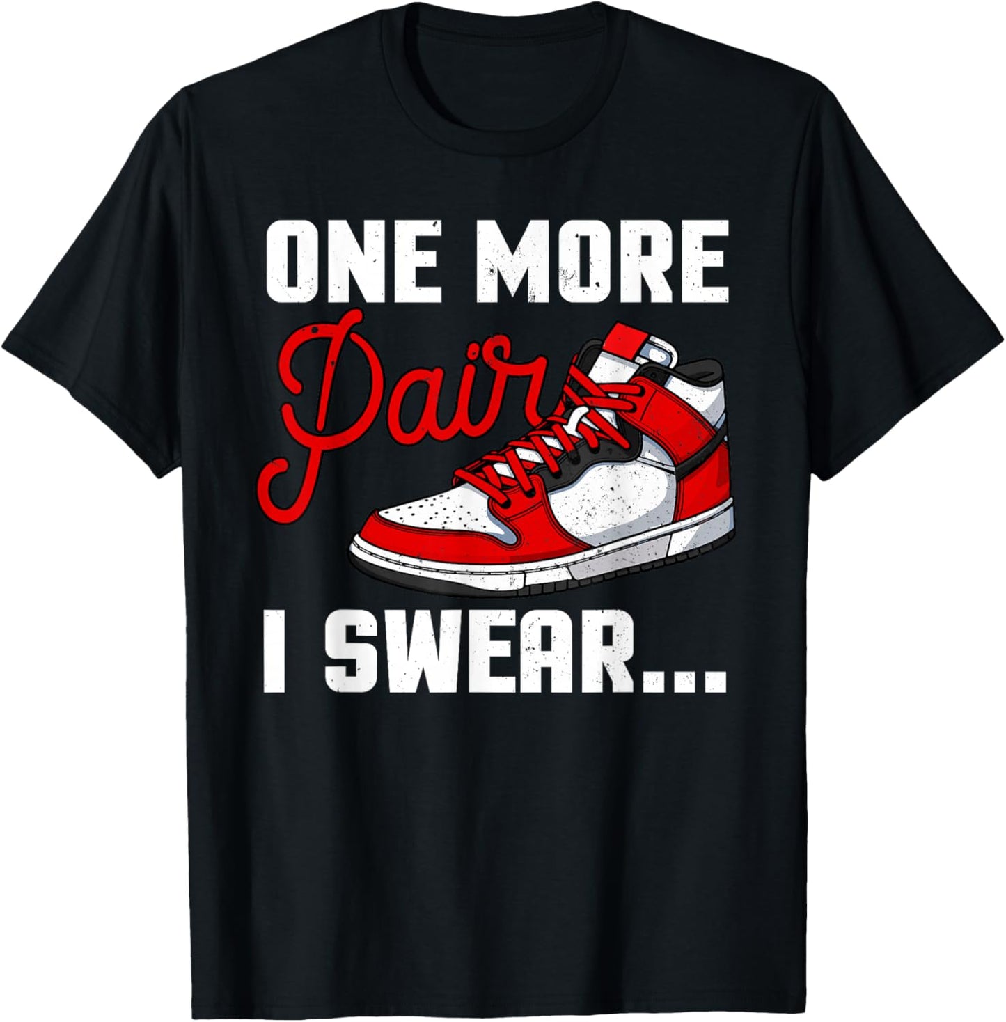 Funny Sneaker Design Women Shoe Head Sneaker Lovers T-Shirt - T-Shirt | Black