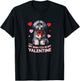 My Shih Tzu is My Valentine Dog Lover Design T-Shirt - T-Shirt | Black