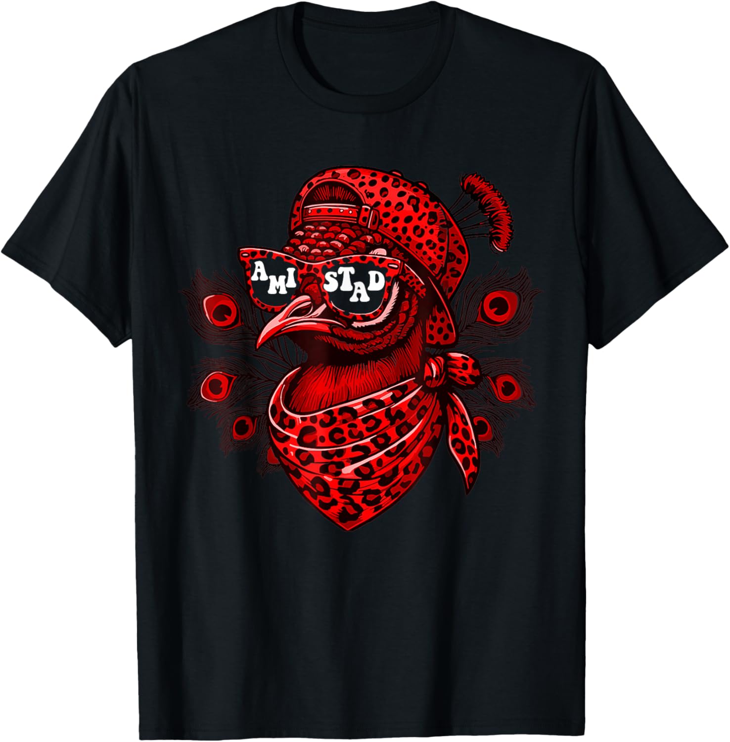 Amistad House of Friendship Teachers Students School Spirit T-Shirt - T-Shirt | Black