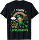 I Teach The Cutest Little Leprechauns St Patricks Student T-Shirt - T-Shirt | Black