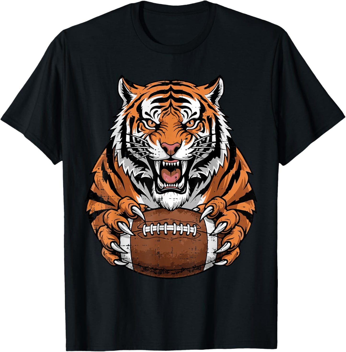 Tiger Men Kids Boys Girls Women Youth Teen T-Shirt - T-Shirt | Black