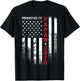 Patriotic Promoted to Papaw Est 2026 First Time Dad T-Shirt - T-Shirt | Black