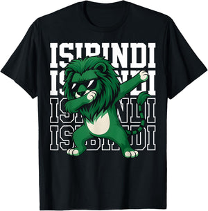 Vintage Isibindi Name Dab Cool Animal Gift Women Kid T-Shirt - T-Shirt | Black
