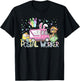 Postal Worker Easter Mail Carrier Easter Bunny Post Office T-Shirt - T-Shirt | Black