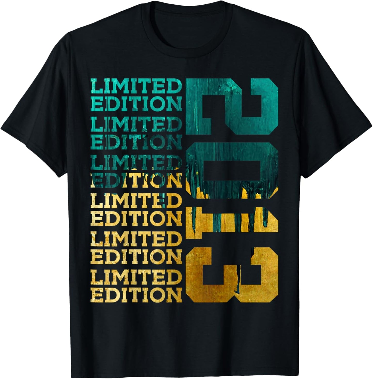 13 Years Limited Edition 2013 13TH Birthday T-Shirt - T-Shirt | Black
