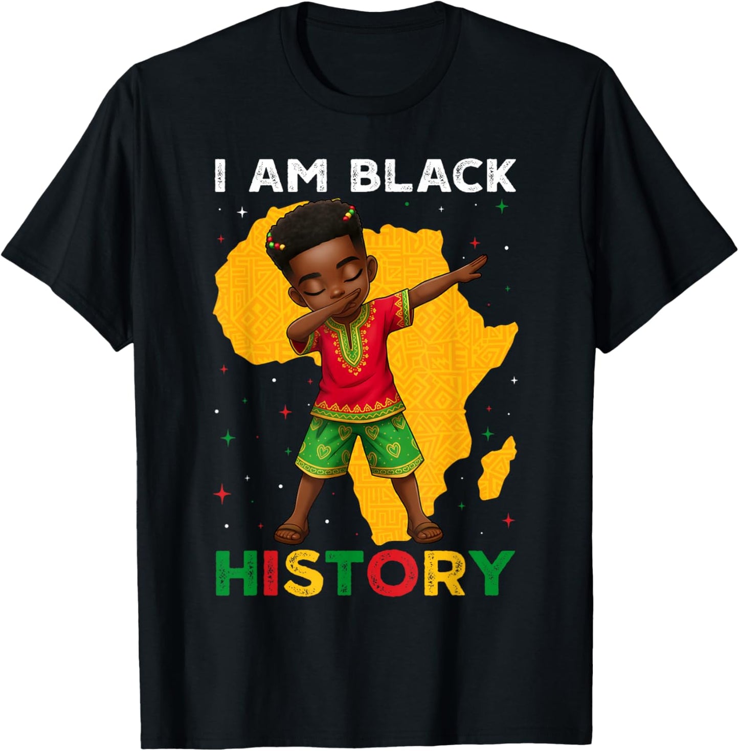 Black History Month African American Afro Boys Kids Toddler T-Shirt - T-Shirt | Black