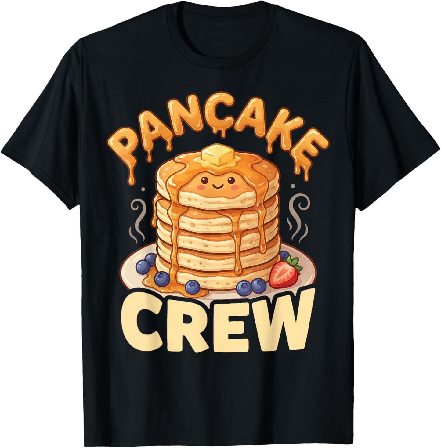 Pancake Crew T-Shirt - T-Shirt | Black