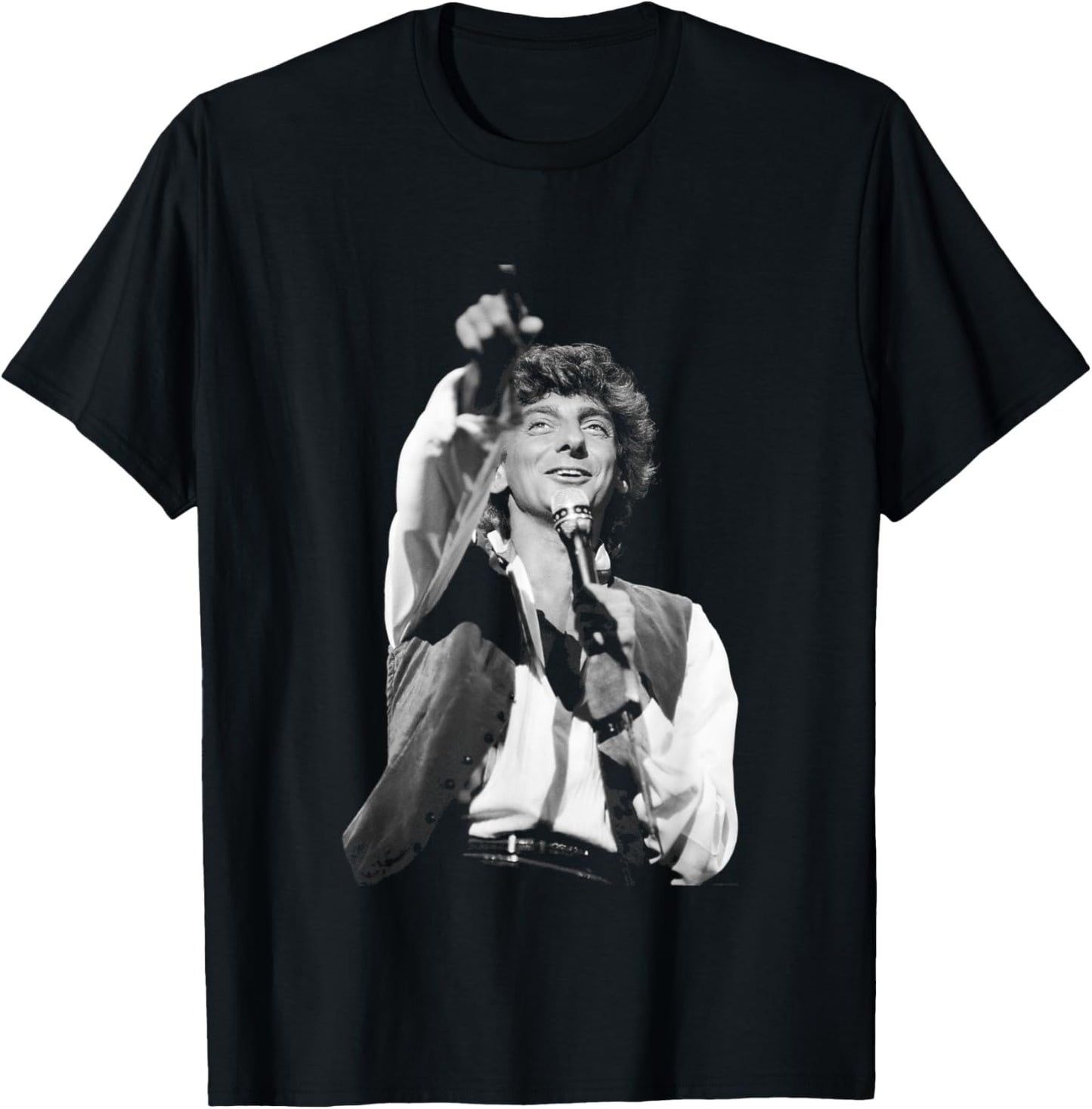 Barry Manilow Live in Concert Blenheim Palace 1983 T-Shirt - T-Shirt | Black