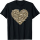 Rock Hyrax Awawa Heart Cluster Valentines Day Funny Cute T-Shirt - T-Shirt | Black