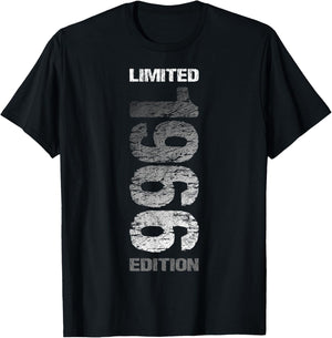 Limited Edition 1966 60th Birthday T-Shirt - T-Shirt | Black