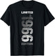 Limited Edition 1966 60th Birthday T-Shirt - T-Shirt | Black