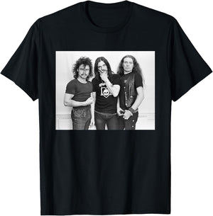Motorhead Phil Taylor Lemmy Kilmister & Eddie Clarke 1981 T-Shirt - T-Shirt | Black