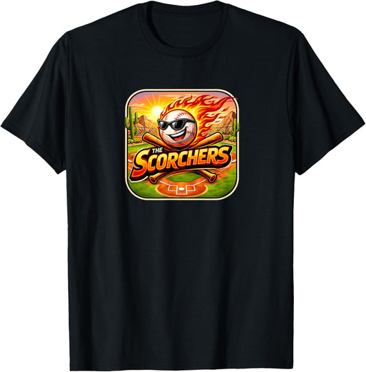 Baseball Team T-Shirt - T-Shirt | Black