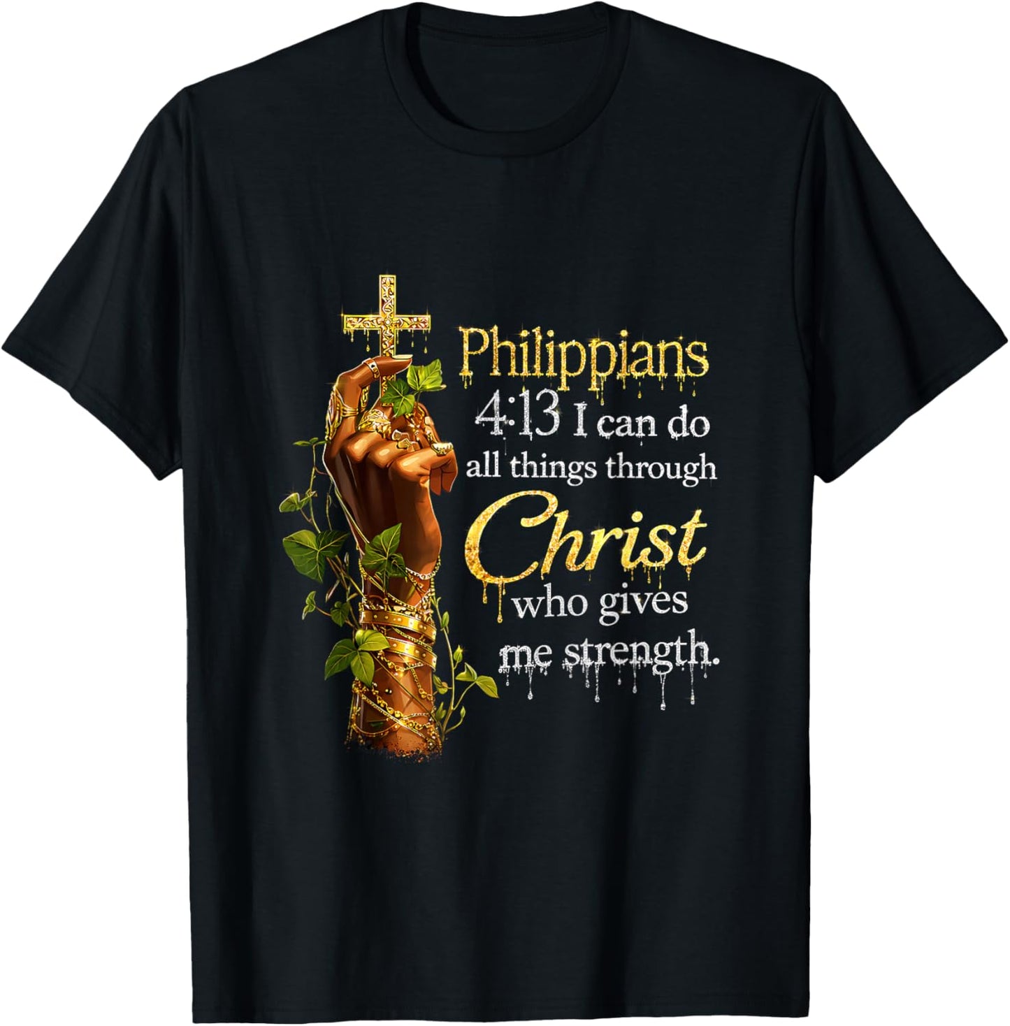 Black Women God Christian Faith African Melanin Queen T-Shirt - T-Shirt | Black