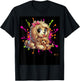 Cute Puppy Love Cartoon Design for Kids and Dog Lovers T-Shirt - T-Shirt | Black