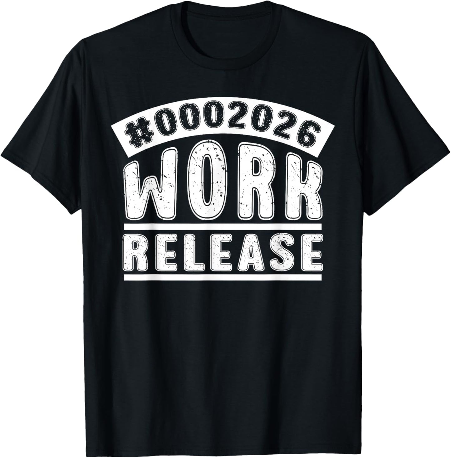 Retired 2026 Retirement Gift Work Release Funny Coworker T-Shirt - T-Shirt | Black