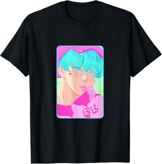 Kpop Demon Hunters The Saja Boys Baby Demon Photocard T-Shirt - T-Shirt | Black