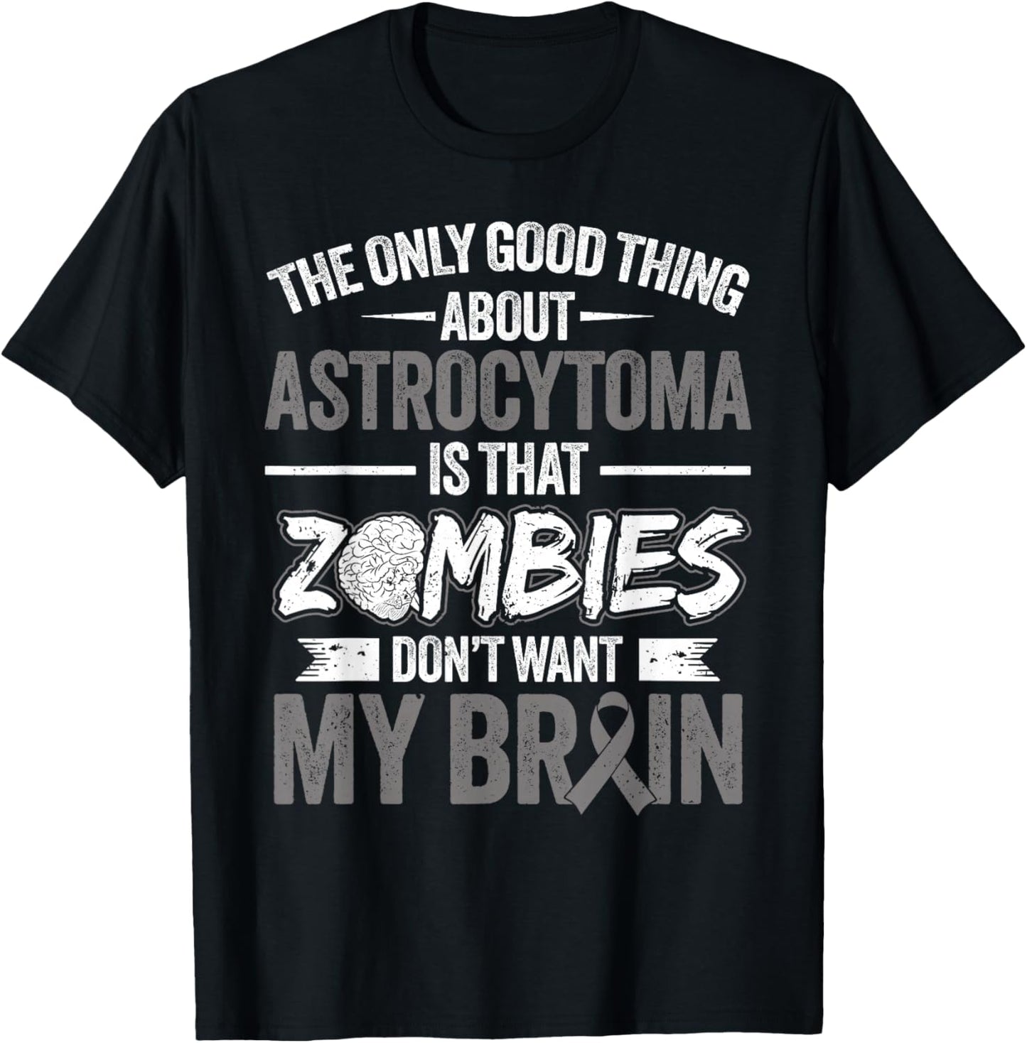 Astrocytoma Warrior T-Shirt - T-Shirt | Black