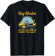 Bay Harbor Moonlight Fisher Let The Gulf Stream Sweep Away T-Shirt - T-Shirt | Black