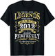14th Birthday Gift Legend Born in March 2012 14 Yrs Old T-Shirt - T-Shirt | Black