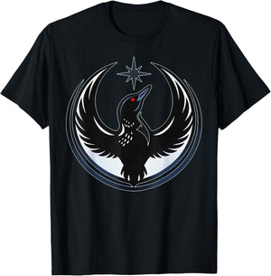 Minnesota Rebel Loon T-Shirt - T-Shirt | Black