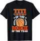 Titi of Rookie 1st Basketball Bday Theme Matching T-Shirt - T-Shirt | Black