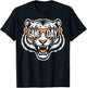 Retro Game Day Tiger T-Shirt - T-Shirt | Black