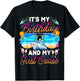It's My Birthday and My First Cruise Birthday Celebration T-Shirt - T-Shirt | Black