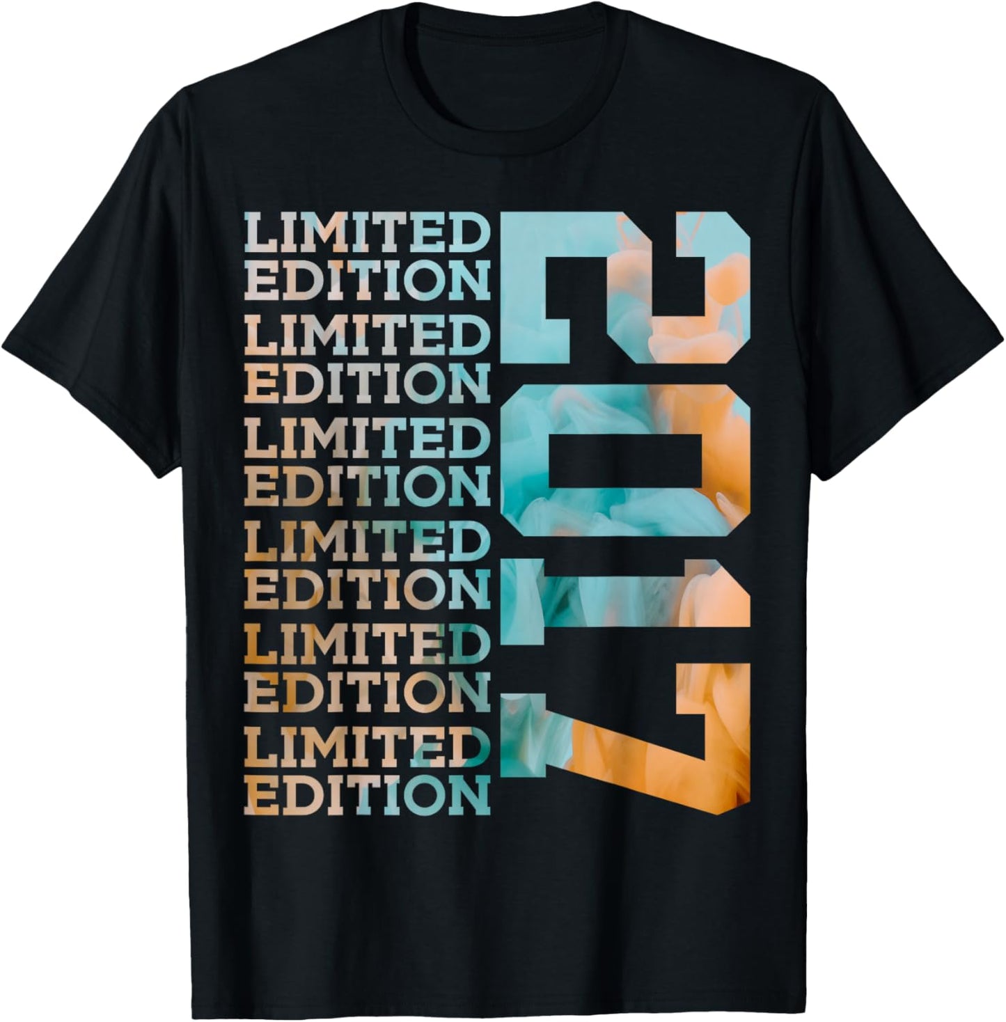 9 Years Limited Edition 2017 9TH Birthday T-Shirt - T-Shirt | Black