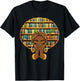 Melanin Afro Women Girl Book Librarian Black History African T-Shirt - T-Shirt | Black
