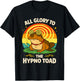 All Glory to The Hypno Toad Amphibian Funny Meme Frog Joke T-Shirt - T-Shirt | Black