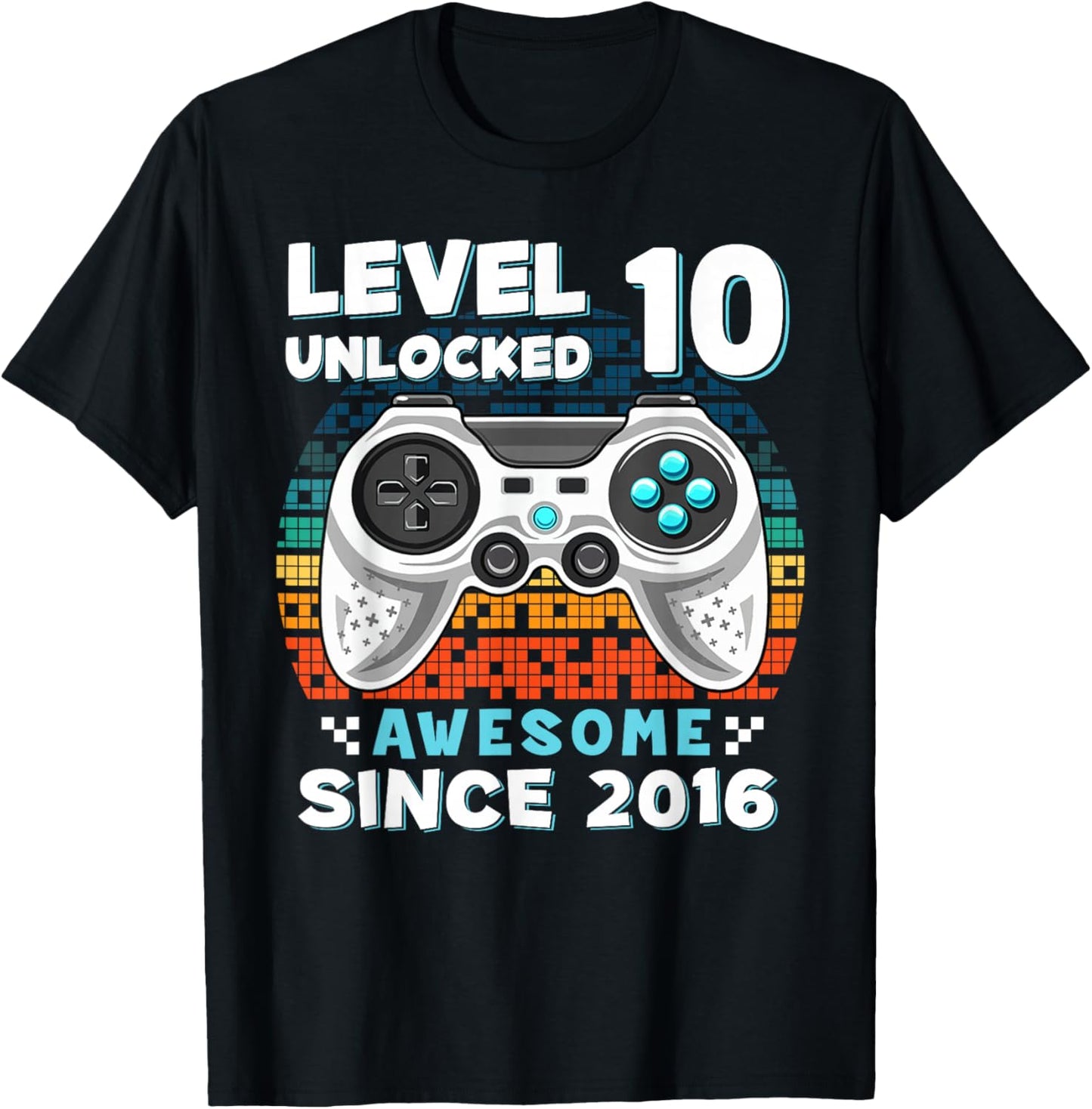 10th Birthday for Boys 10 Years Birthday Kids Gifts T-Shirt - T-Shirt | Black