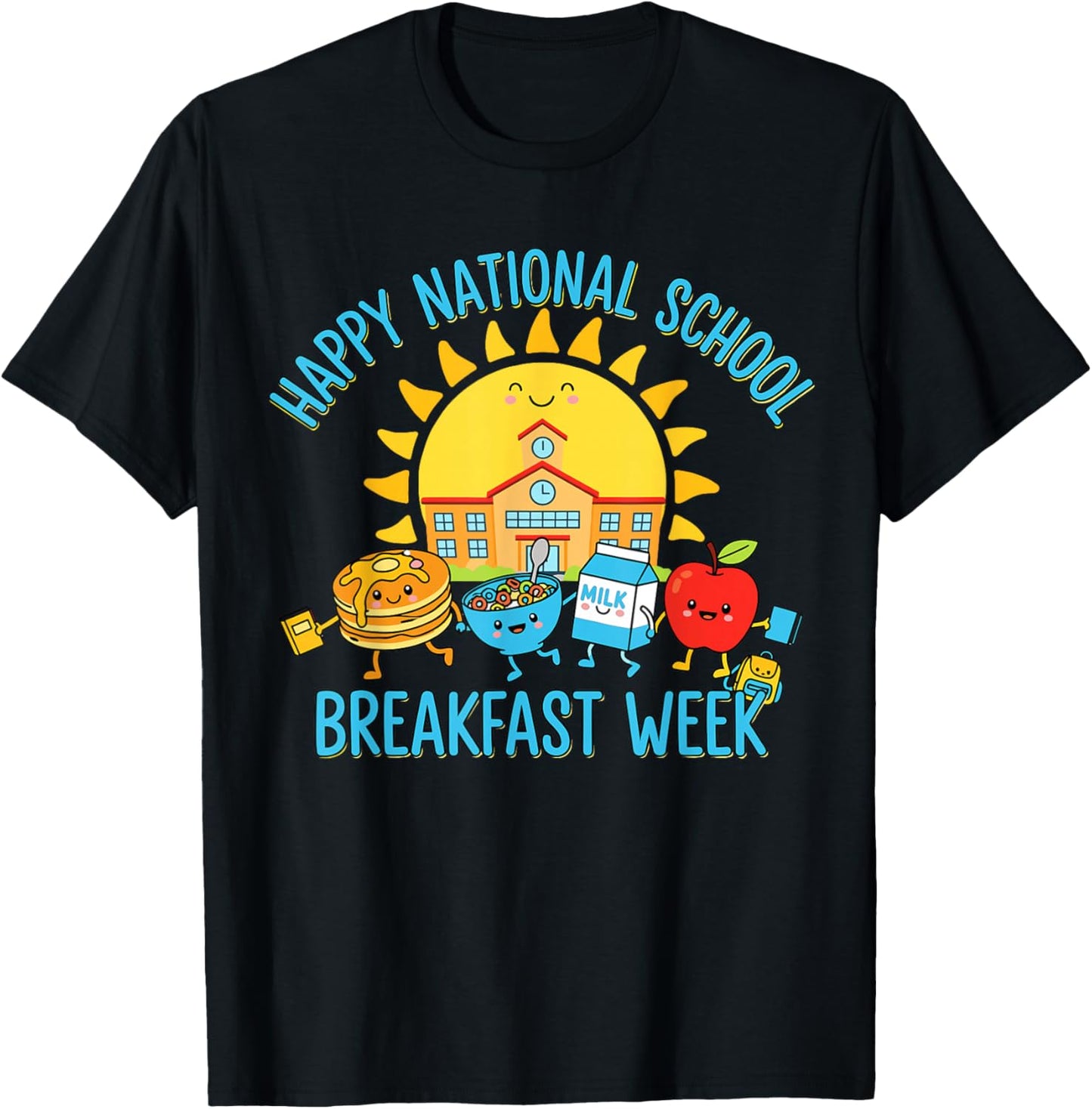 National School Breakfast Week 2026 T-Shirt - T-Shirt | Black