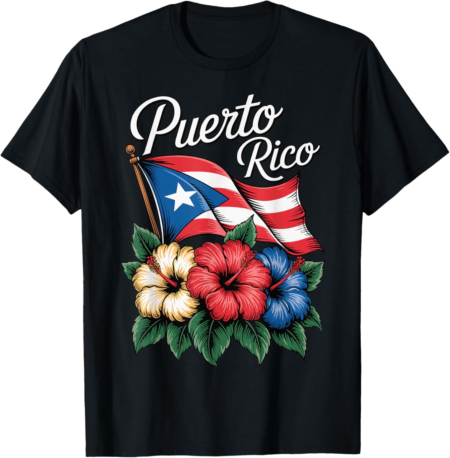 Puerto Rico T-Shirt - T-Shirt | Black