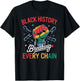 Black History Breaking Every Chain T-Shirt - T-Shirt | Black