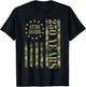 250 Years Anniversary 250th Independence Day Camo US Flag T-Shirt - T-Shirt | Black
