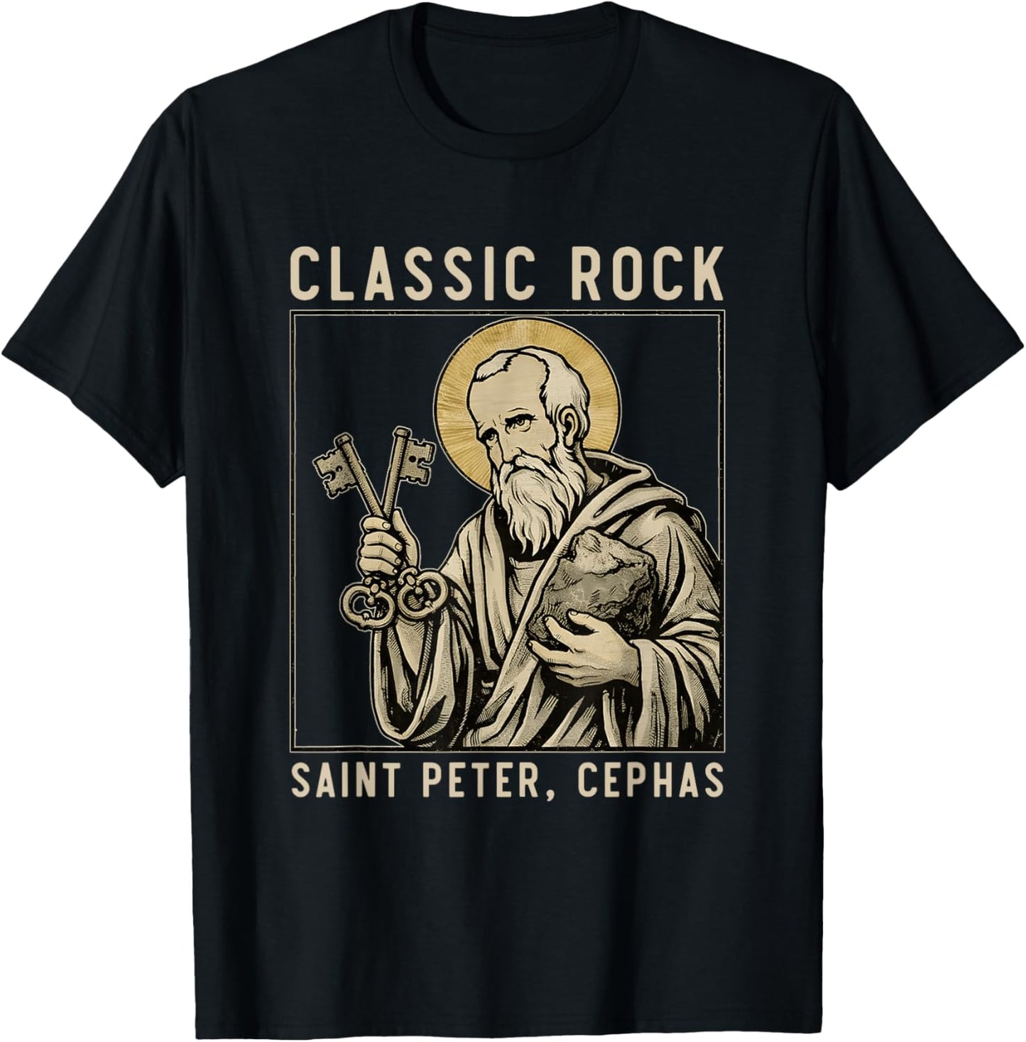 Up0n This Rock T-Shirt - T-Shirt | Black