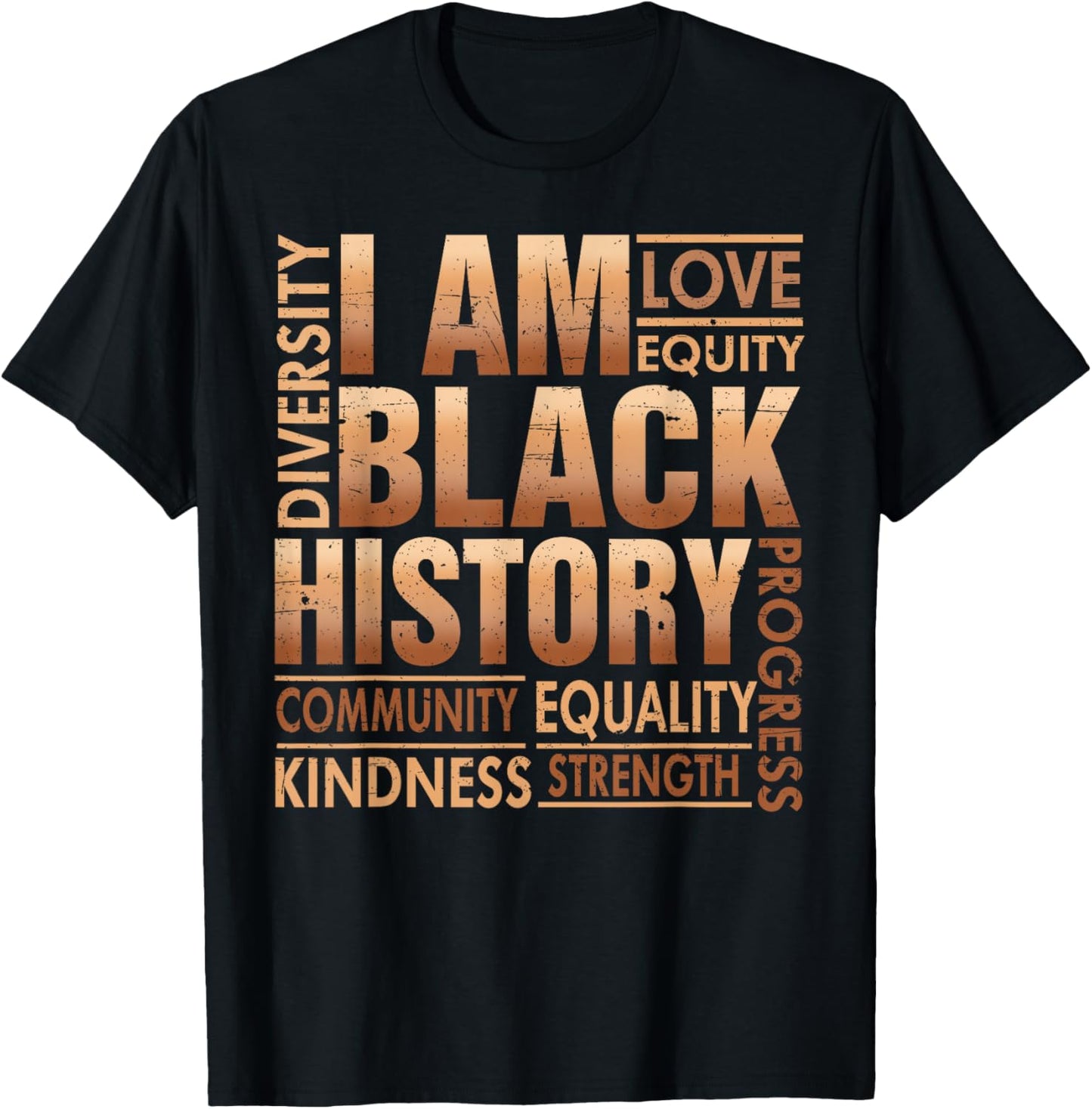 I Am Black History African American Men Boy Kid T-Shirt - T-Shirt | Black