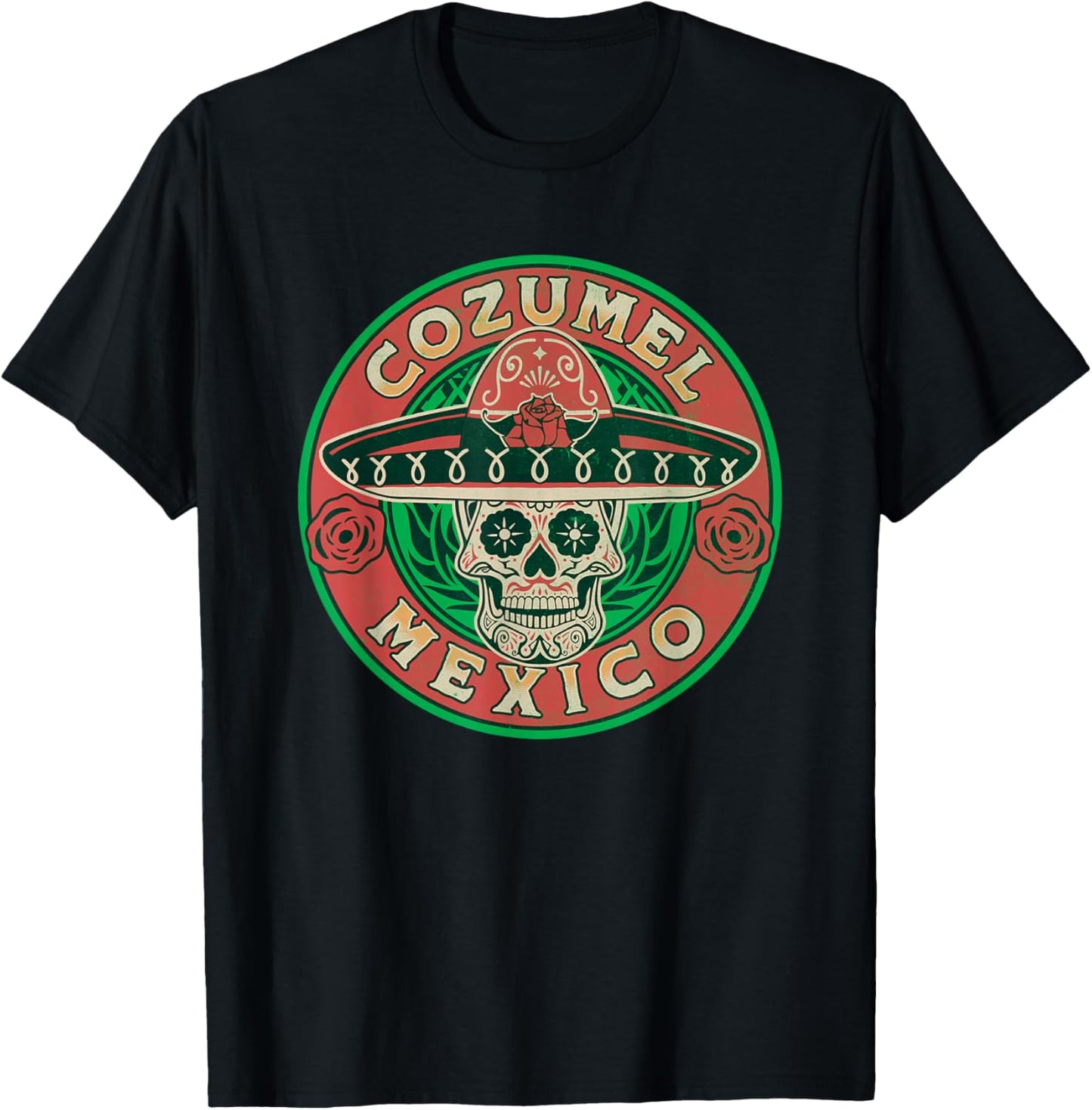 Cozumel Mexico Souvenir/Cozumel T-Shirt - T-Shirt | Black
