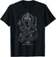 Minimalist Kali Hindu Goddess Hinduism Hindu Mythology T-Shirt - T-Shirt | Black