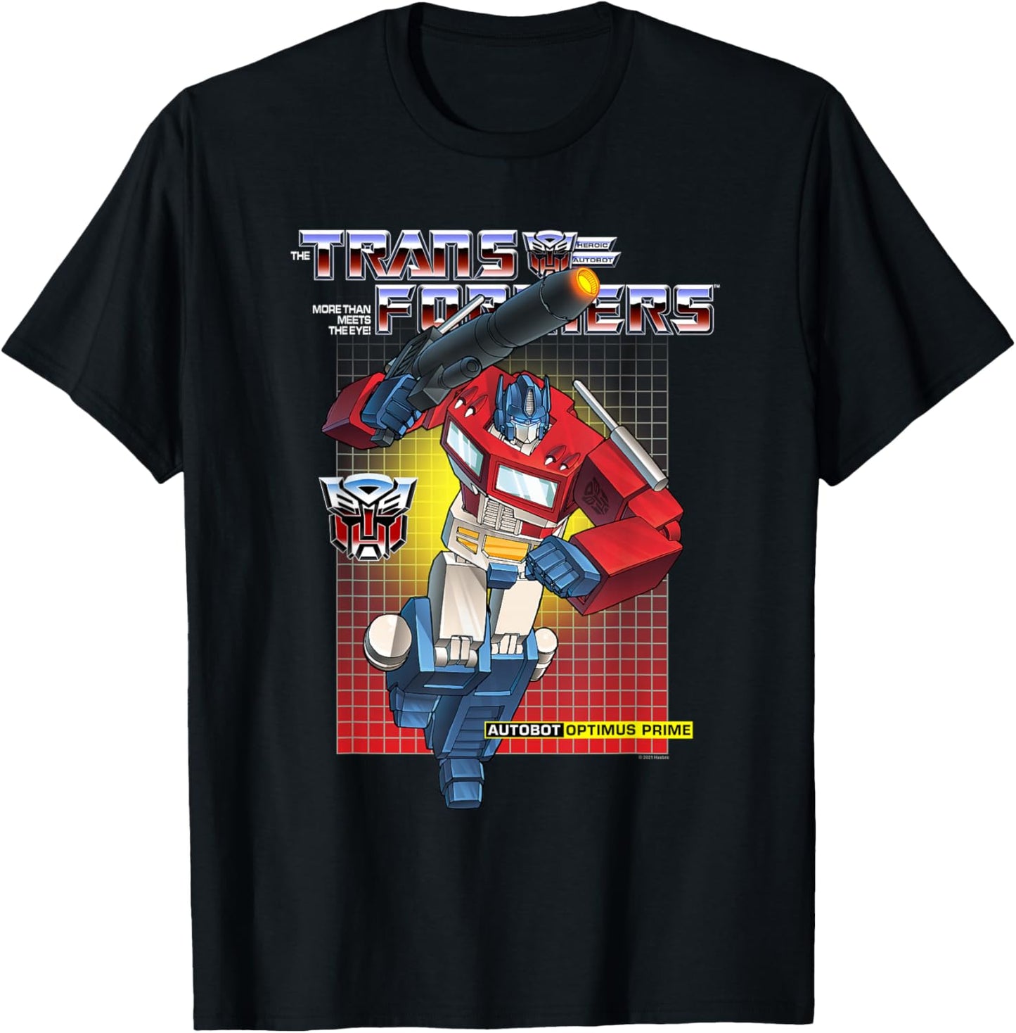 Transformers Optimus Prime T-Shirt - T-Shirt | Black