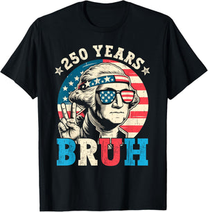 250 Years American 1776 2026 250th USA Years Patriotic USA T-Shirt - T-Shirt | Black
