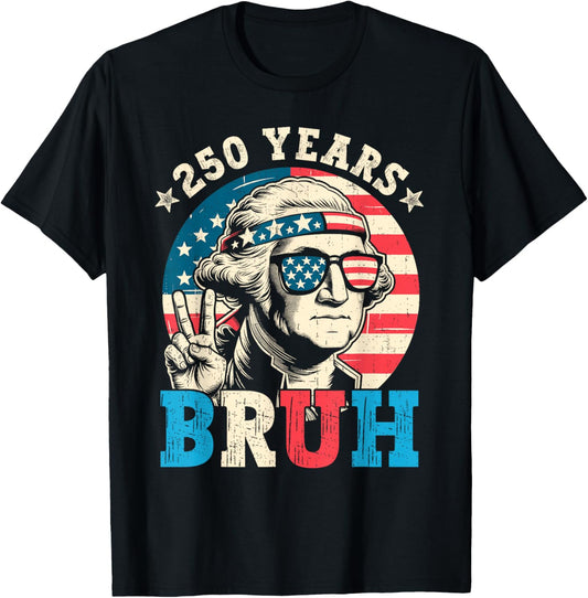 250 Years American 1776 2026 250th USA Years Patriotic USA T-Shirt - T-Shirt | Black