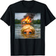 Funny Doll Face Clothes Meme Women Men Vintage Swimming T-Shirt - T-Shirt | Black