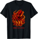 Deep Seas Monster Octopus Aquarium Beware The Calm Seas T-Shirt - T-Shirt | Black