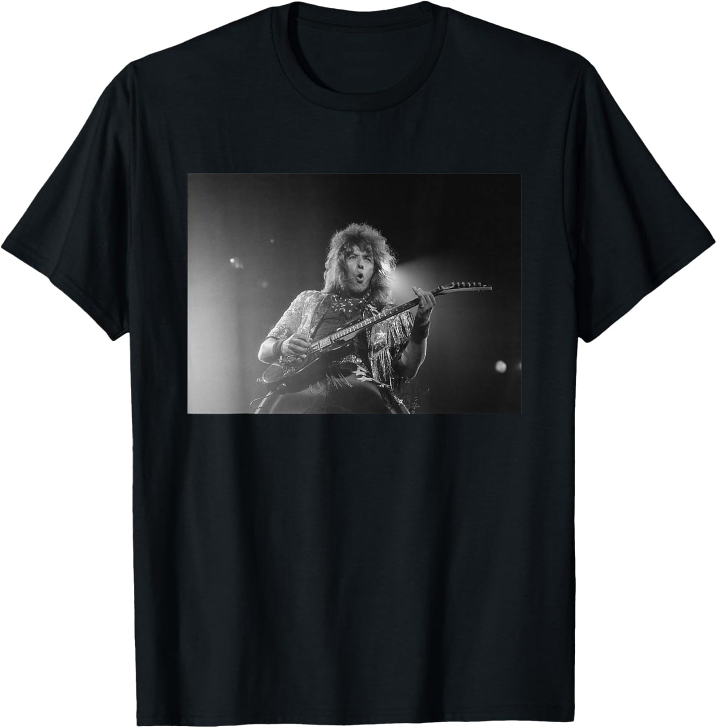Bon Jovi at Monsters of Rock Richie Sambora 1987 T-Shirt - T-Shirt | Black