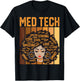 Med Tech Powerful Black History Month Black Pride Design T-Shirt - T-Shirt | Black