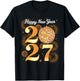 New Year's Eve Party - Happy New Year 2027 Family Men Women T-Shirt - T-Shirt | Black