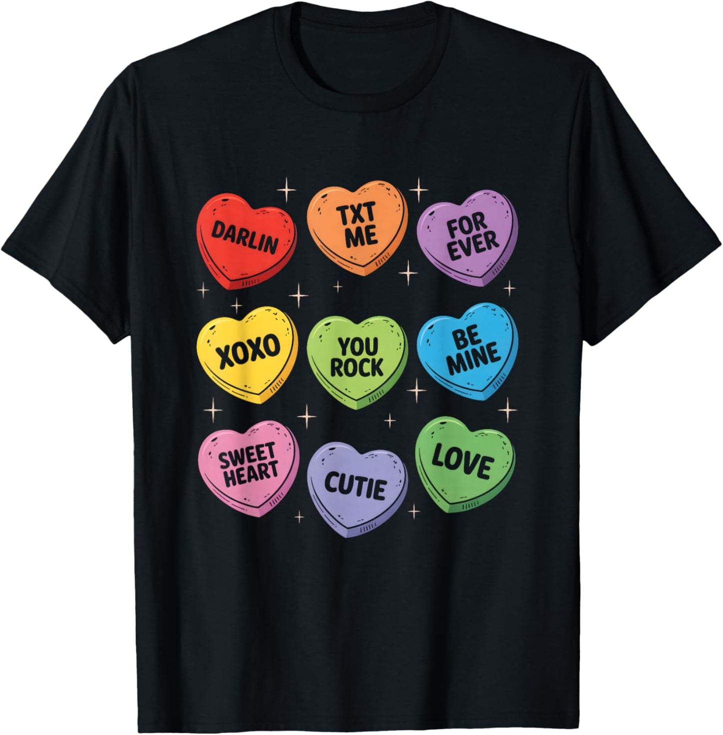 Sweet Heart T-Shirt - T-Shirt | Black
